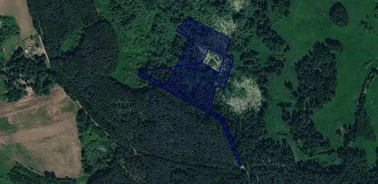Działka na sprzedaż - POMORSKIE, bytowski, Tuchomie, Modrzejewo 161