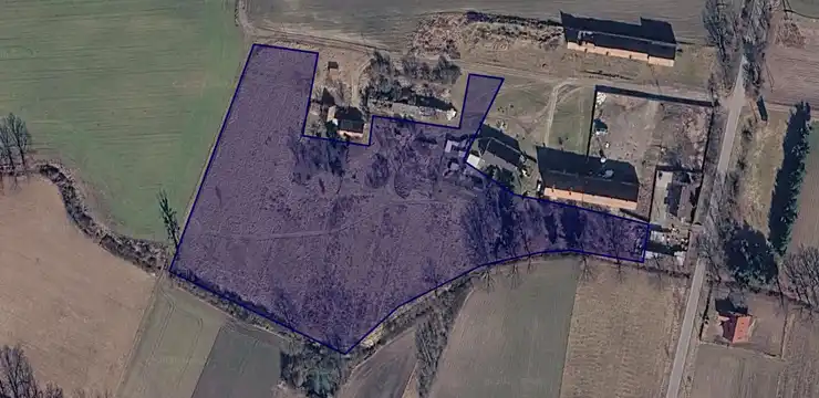 Działka na sprzedaż - DOLNOŚLĄSKIE, wołowski, Wińsko, Białawy Wielkie 382/9