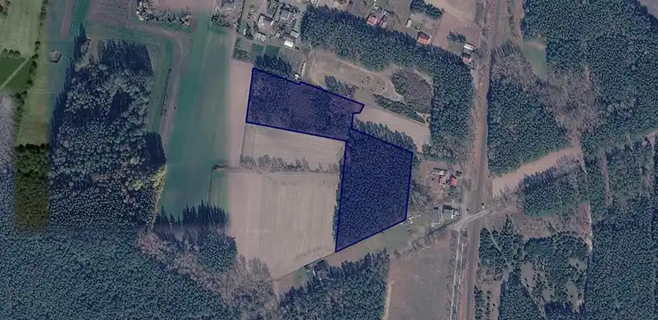 Działka na sprzedaż - WIELKOPOLSKIE, wągrowiecki, Skoki, Lechlin 98/22