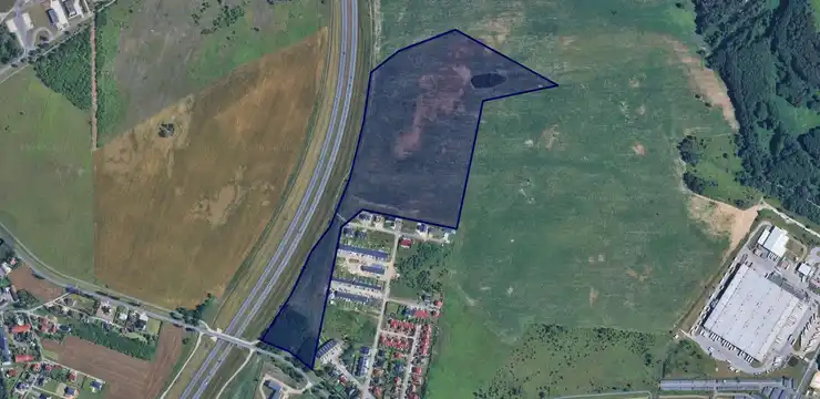 Działka na sprzedaż - DOLNOŚLĄSKIE, lubiński, Lubin, Obręb 9 1053/3