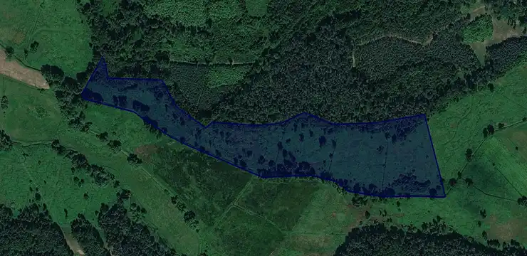 Działka na sprzedaż - OPOLSKIE, namysłowski, Pokój, Krzywa Góra 367