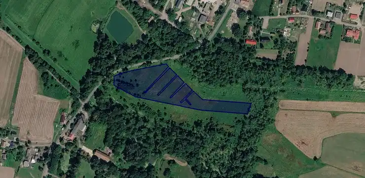 Działka na sprzedaż - OPOLSKIE, kluczborski, Byczyna, Proślice 67/3