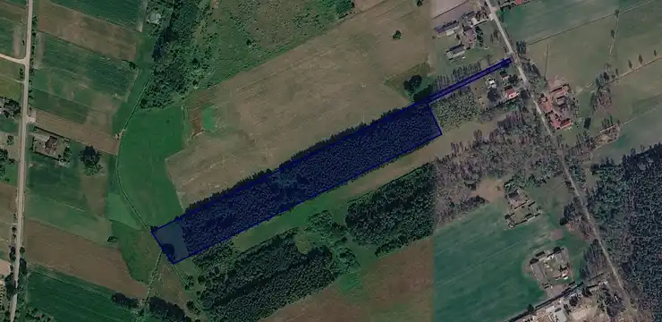 Działka na sprzedaż - MAZOWIECKIE, żyrardowski, Wiskitki, Popielarnia 140
