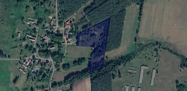 Działka na sprzedaż - LUBUSKIE, krośnieński, Gubin, Kaniów 38/4