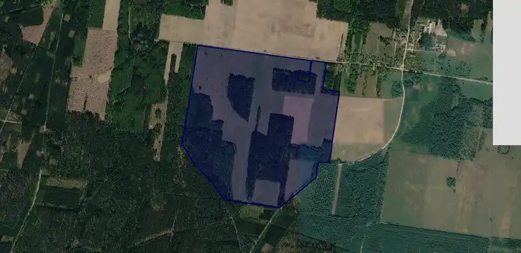 Działka na sprzedaż - PODLASKIE, białostocki, Gródek, Łużany 61