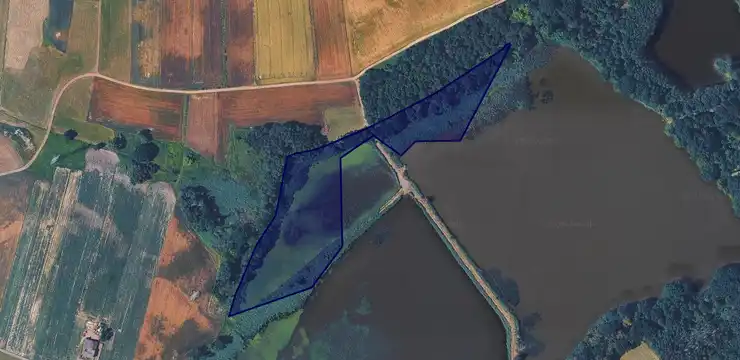 Działka na sprzedaż - ŚLĄSKIE, rybnicki, Lyski, Nowa Wieś 389/14