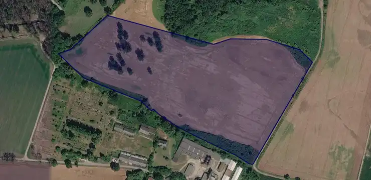 Działka na sprzedaż - DOLNOŚLĄSKIE, wrocławski, Kąty Wrocławskie, Gniechowice 64/2