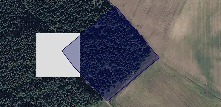 Działka na sprzedaż - POMORSKIE, człuchowski, Czarne, Sokole 204/5