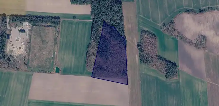 Działka na sprzedaż - WIELKOPOLSKIE, obornicki, Rogoźno, Budziszewko 10/1