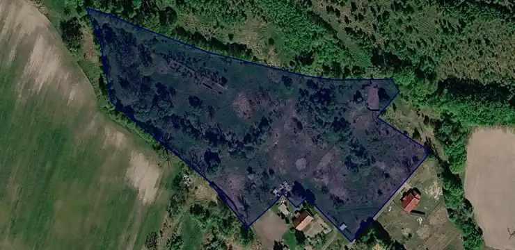Działka na sprzedaż - DOLNOŚLĄSKIE, oleśnicki, Twardogóra, Grabowno Małe 273/11
