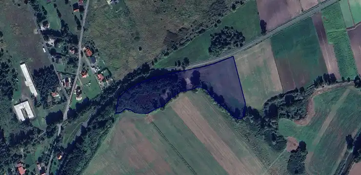 Działka na sprzedaż - DOLNOŚLĄSKIE, legnicki, Kunice, Bieniowice 295/6
