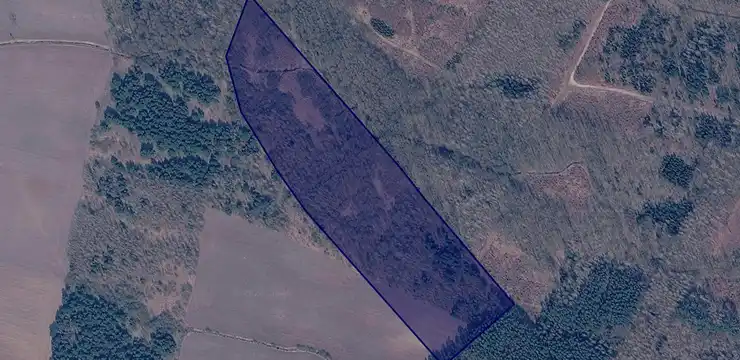 Działka na sprzedaż - WIELKOPOLSKIE, obornicki, Rogoźno, Sierniki 32
