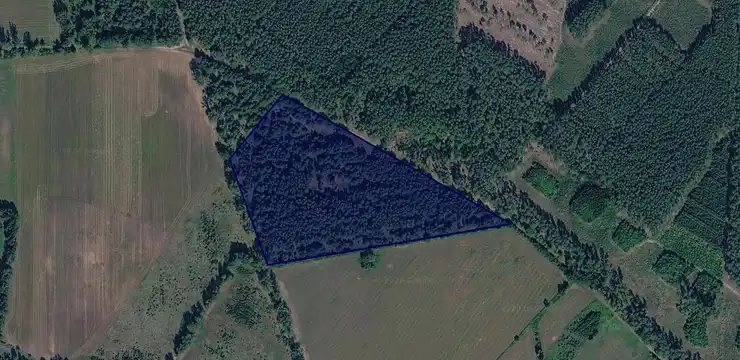 Działka na sprzedaż - LUBUSKIE, krośnieński, Bobrowice, Dęby 172/1