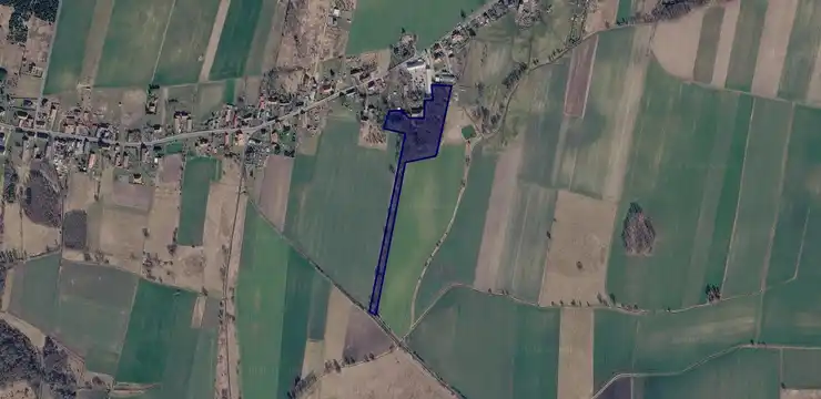 Działka na sprzedaż - DOLNOŚLĄSKIE, polkowicki, Radwanice, Łagoszów Wielki 521/10