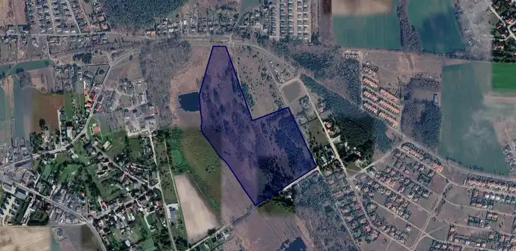 Działka na sprzedaż - WIELKOPOLSKIE, poznański, Rokietnica, Mrowino 314/20
