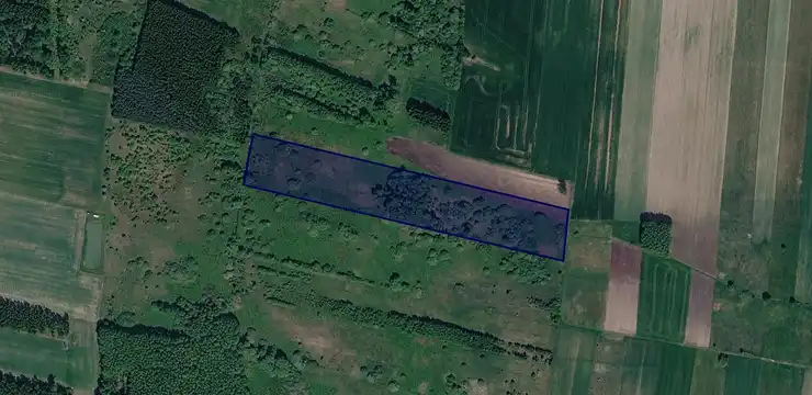 Działka na sprzedaż - ŁÓDZKIE, piotrkowski, Gorzkowice, 14 - Krosno 597