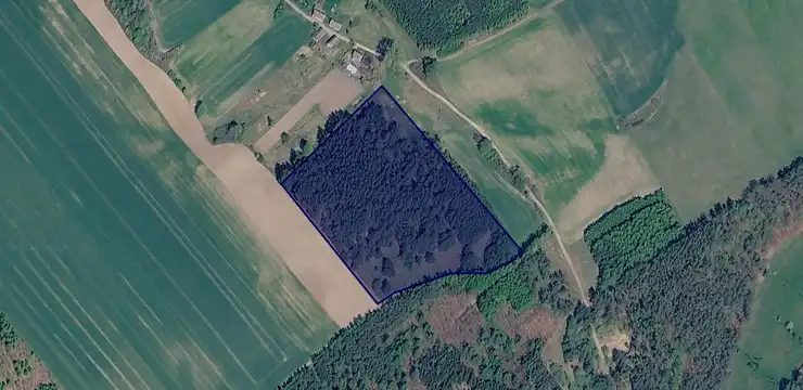 Działka na sprzedaż - POMORSKIE, człuchowski, Debrzno, Prusinowo 121