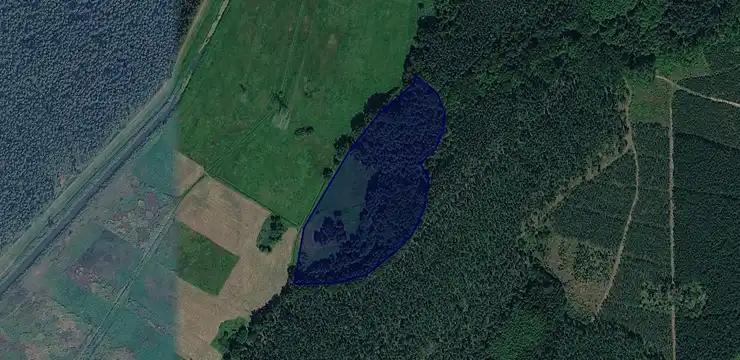 Działka na sprzedaż - OPOLSKIE, opolski, Popielów, Stare Kolnie 105
