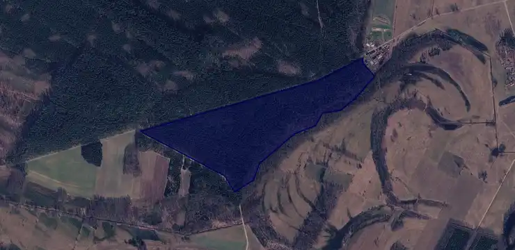 Działka na sprzedaż - PODLASKIE, łomżyński, Zbójna, Ruda Osowiecka 35