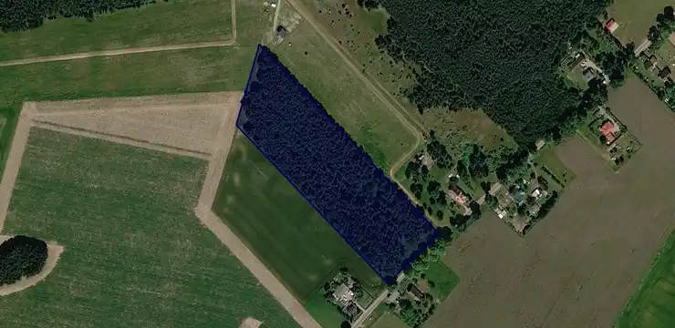 Działka na sprzedaż - POMORSKIE, słupski, Damnica, Łebień 42