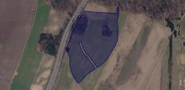 Działka na sprzedaż - ŚLĄSKIE, będziński, Siewierz, 8216/4