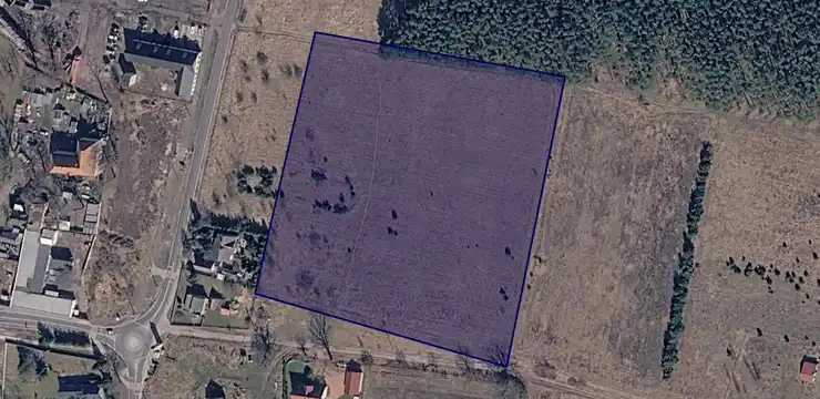 Działka na sprzedaż - LUBUSKIE, Zielona Góra, 46 13/4