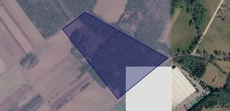 Działka na sprzedaż - PODLASKIE, hajnowski, Narewka, Mikłaszewo 92