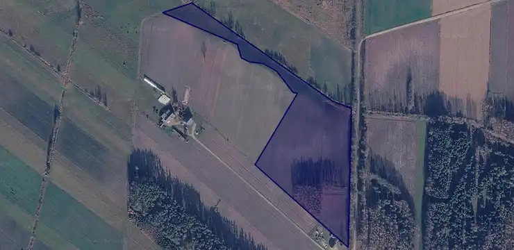 Działka na sprzedaż - LUBELSKIE, bialski, Łomazy, Burwin 205/3