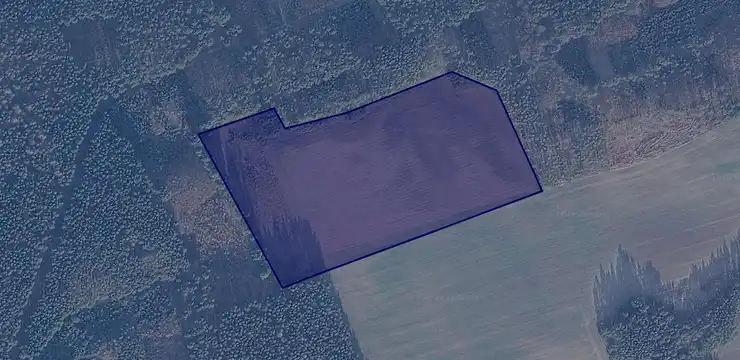Działka na sprzedaż - ZACHODNIOPOMORSKIE, gryfiński, Chojna, Nawodna 667/3