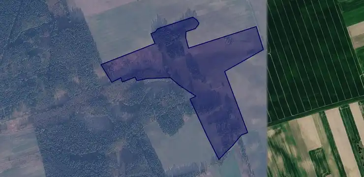 Działka na sprzedaż - ZACHODNIOPOMORSKIE, gryfiński, Chojna, Nawodna 667/5