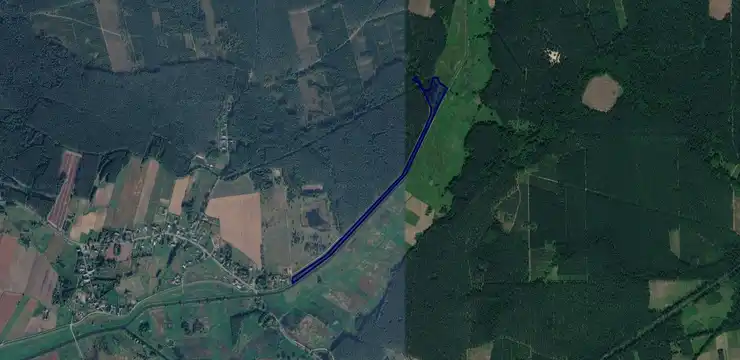 Działka na sprzedaż - OPOLSKIE, opolski, Popielów, Stare Kolnie 92