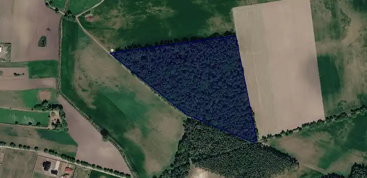 Działka na sprzedaż - WIELKOPOLSKIE, szamotulski, Duszniki, Zakrzewko 124