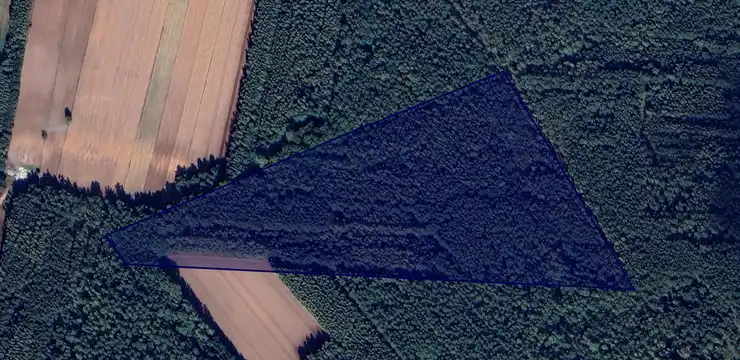 Działka na sprzedaż - PODLASKIE, bielski, Wyszki, Strabla-Łyse 1