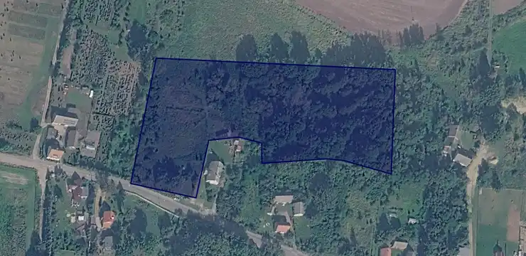 Działka na sprzedaż - DOLNOŚLĄSKIE, lubiński, Ścinawa, Dąbrowa Środkowa 128/4