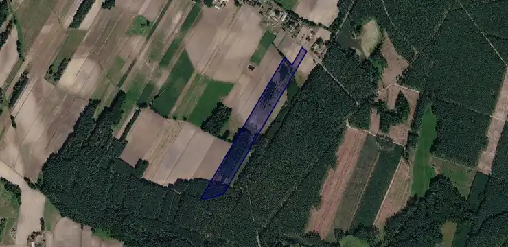 Działka na sprzedaż - WIELKOPOLSKIE, ostrzeszowski, Czajków, Klon 1053/2