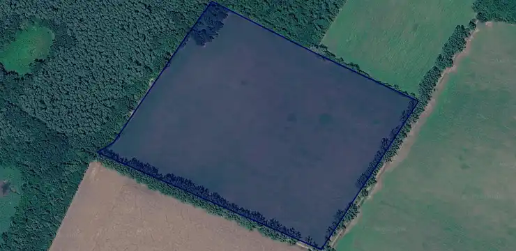 Działka na sprzedaż - WIELKOPOLSKIE, kościański, Krzywiń, Rąbiń 686
