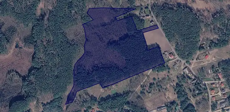 Działka na sprzedaż - WIELKOPOLSKIE, wągrowiecki, Skoki, Potrzanowo 28/24