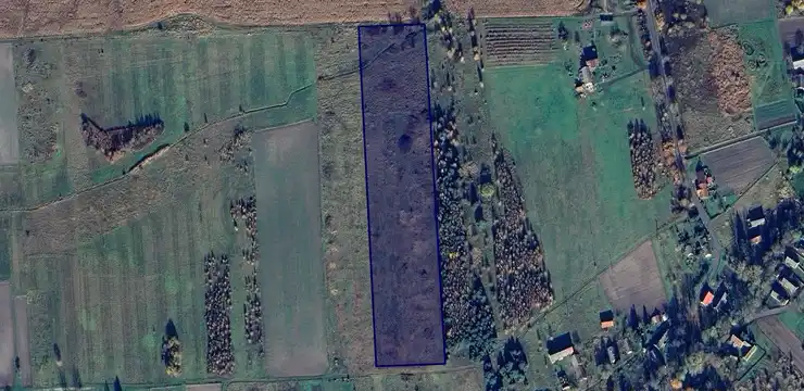 Działka na sprzedaż - LUBUSKIE, zielonogórski, Nowogród Bobrzański, Przybymierz 68/4