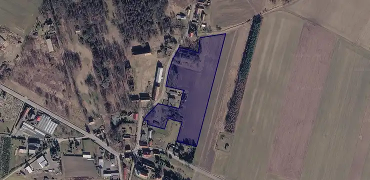 Działka na sprzedaż - DOLNOŚLĄSKIE, wołowski, Wińsko, Moczydlnica Klasztorna 130/5