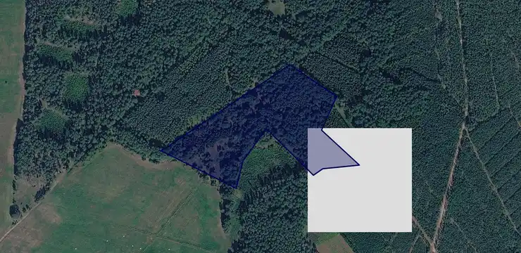 Działka na sprzedaż - LUBUSKIE, żarski, Lubsko, Chocimek 1/1