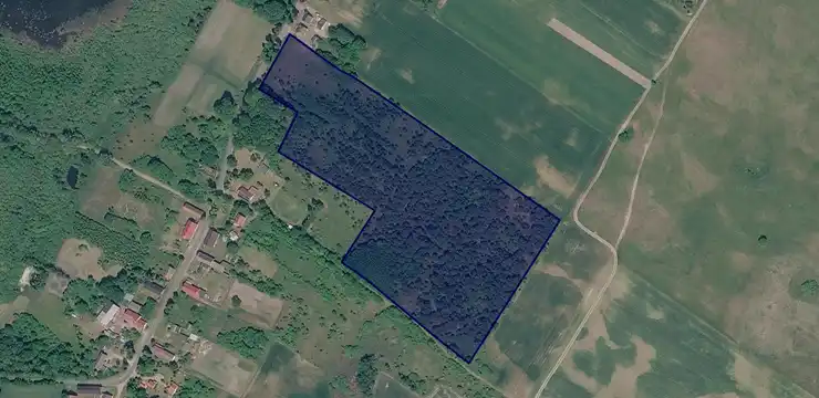 Działka na sprzedaż - LUBUSKIE, strzelecko-drezdenecki, Dobiegniew, Lipinka 24/1