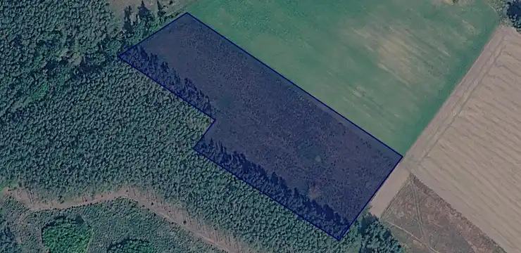 Działka na sprzedaż - LUBUSKIE, zielonogórski, Czerwieńsk, Będów 157/1