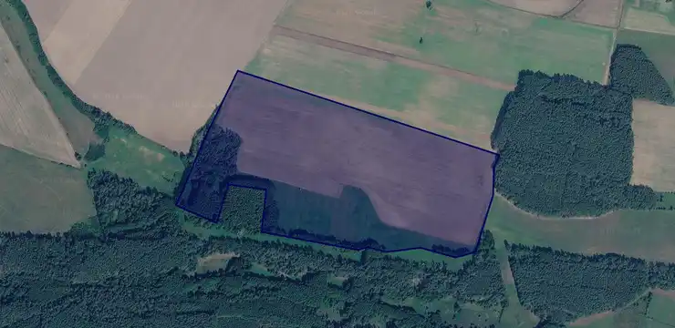 Działka na sprzedaż - LUBUSKIE, zielonogórski, Czerwieńsk, Leśniów Wielki 501/1