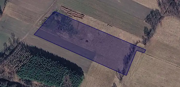 Działka na sprzedaż - DOLNOŚLĄSKIE, wołowski, Wińsko, Białawy Małe 173