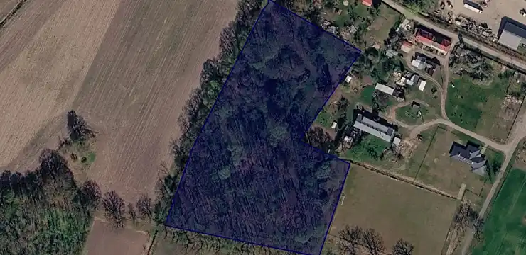 Działka na sprzedaż - ZACHODNIOPOMORSKIE, gryficki, Płoty, Czarne 210/8