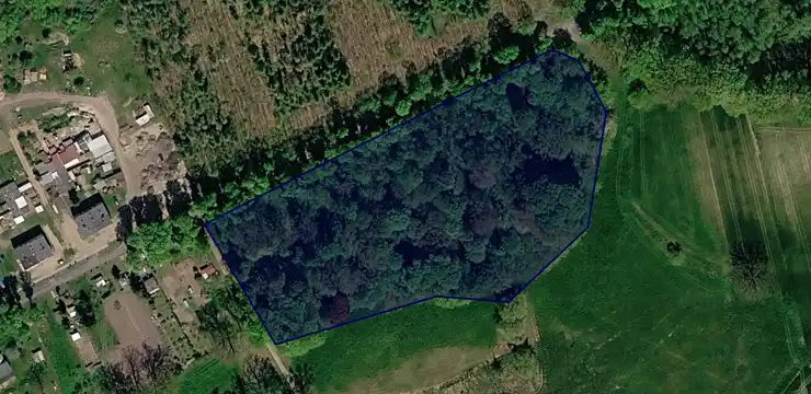 Działka na sprzedaż - ZACHODNIOPOMORSKIE, gryfiński, Mieszkowice, Goszków 297/5