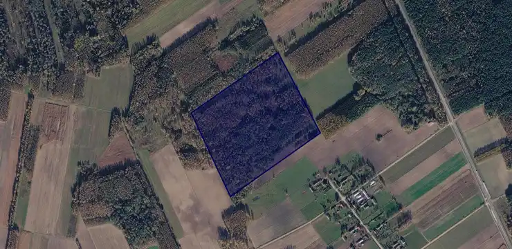 Działka na sprzedaż - PODLASKIE, bielski, Orla, Zaleszany 662