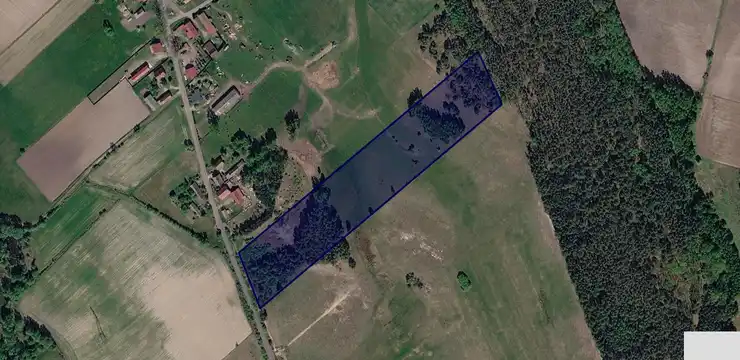 Działka na sprzedaż - DOLNOŚLĄSKIE, oleśnicki, Twardogóra, Domasławice 24/2