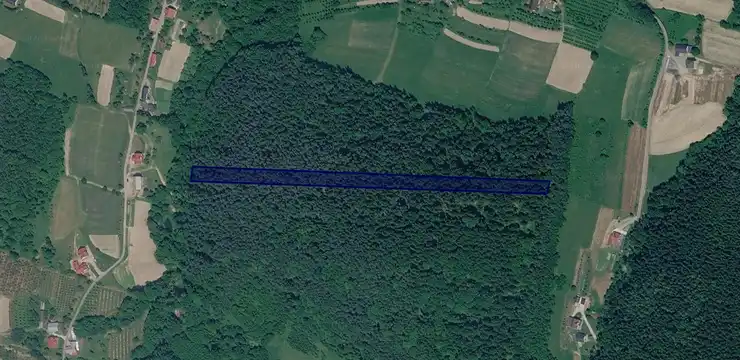 Działka na sprzedaż - MAŁOPOLSKIE, nowosądecki, Łososina Dolna, Wronowice 89/2