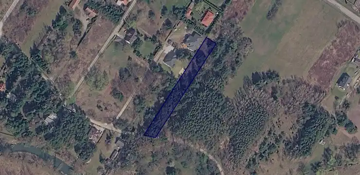 Działka na sprzedaż - MAZOWIECKIE, otwocki, Wiązowna, Czarnówka 205/1